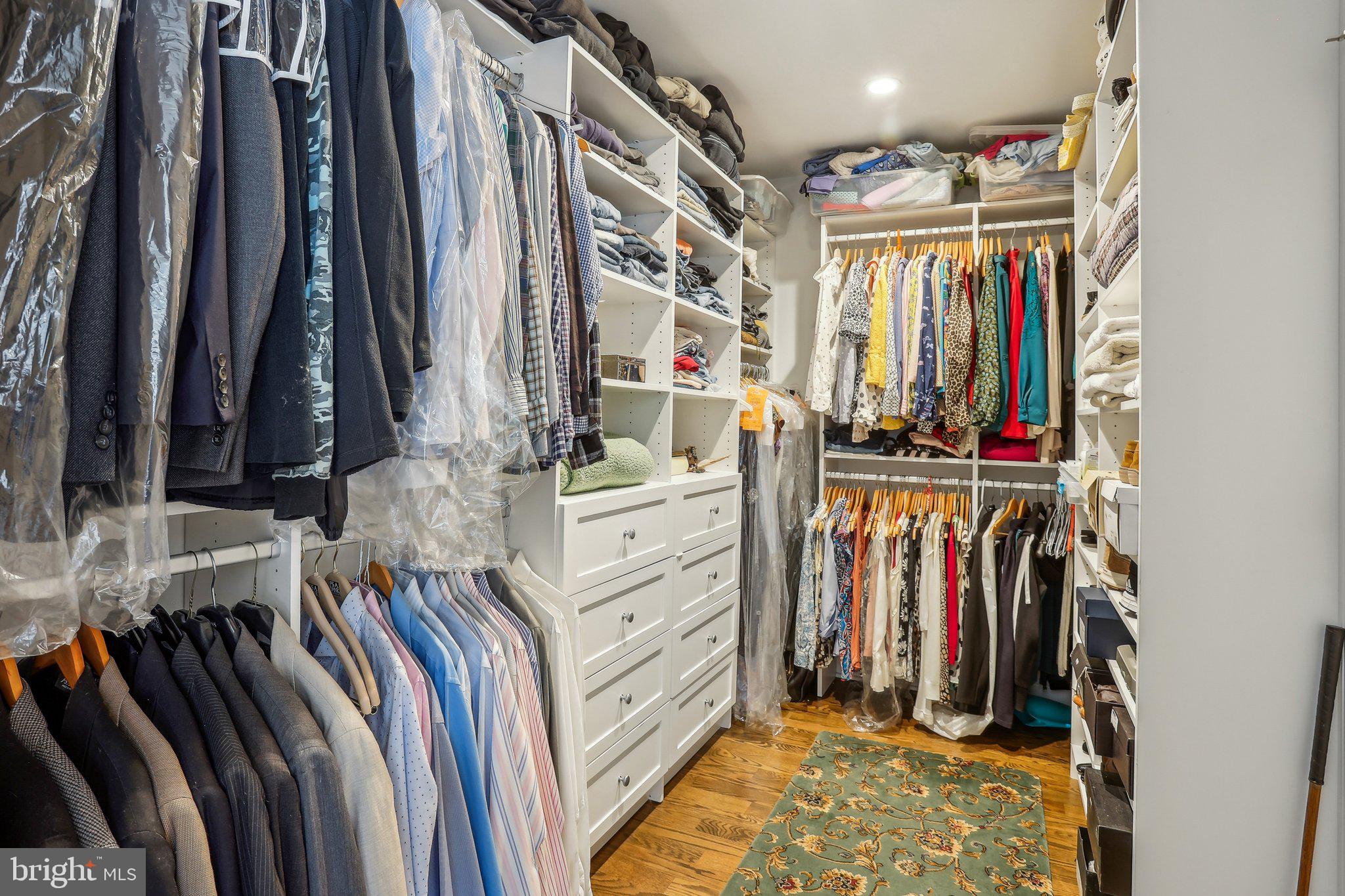 6 Stowe Drive Shamong, NJ 08088 - Photo 37 of 76 a view of walk in closet with clothes