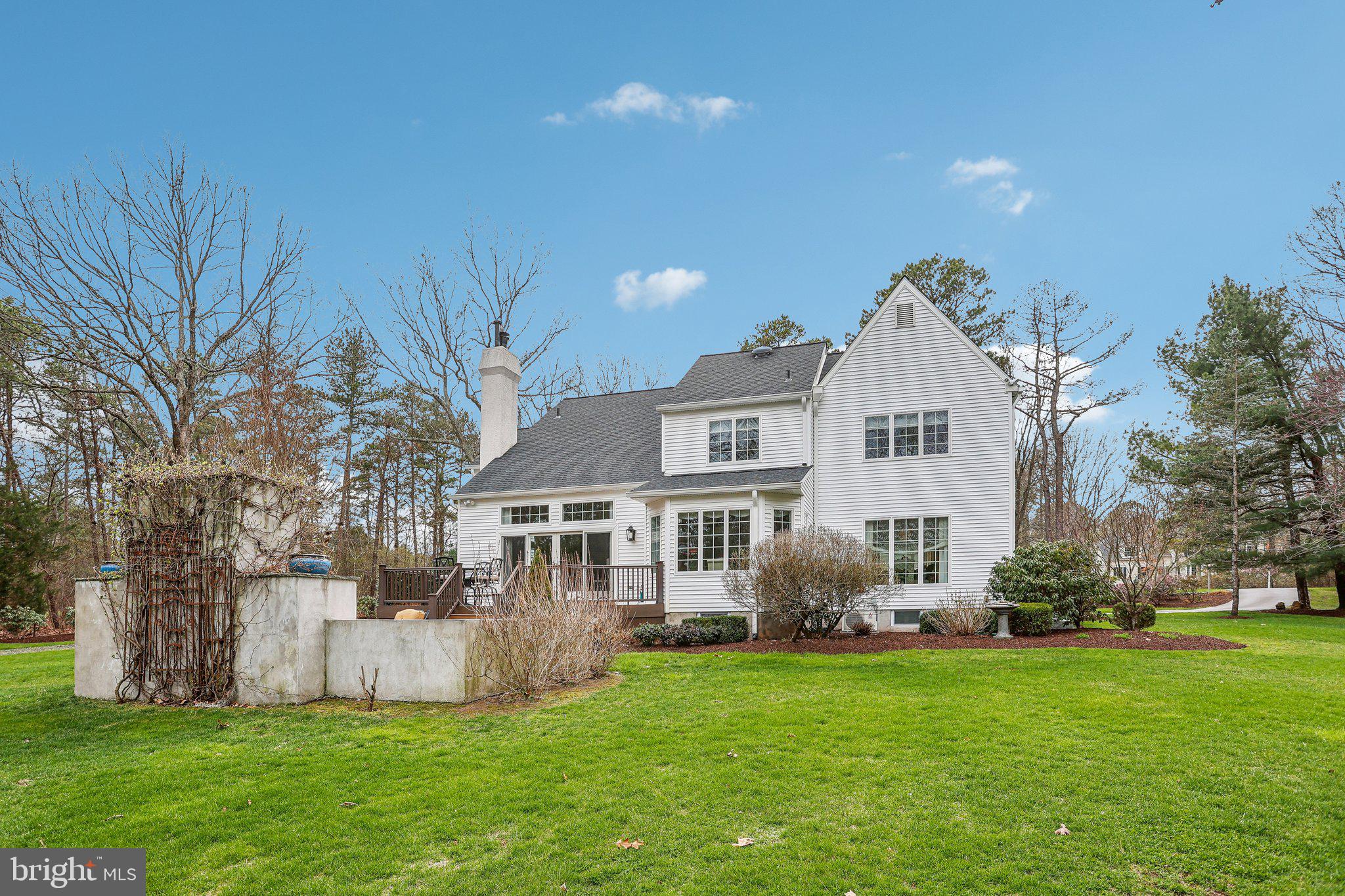 6 Stowe Drive Shamong, NJ 08088 - Photo 63 of 76 a front view of house with yard and trees