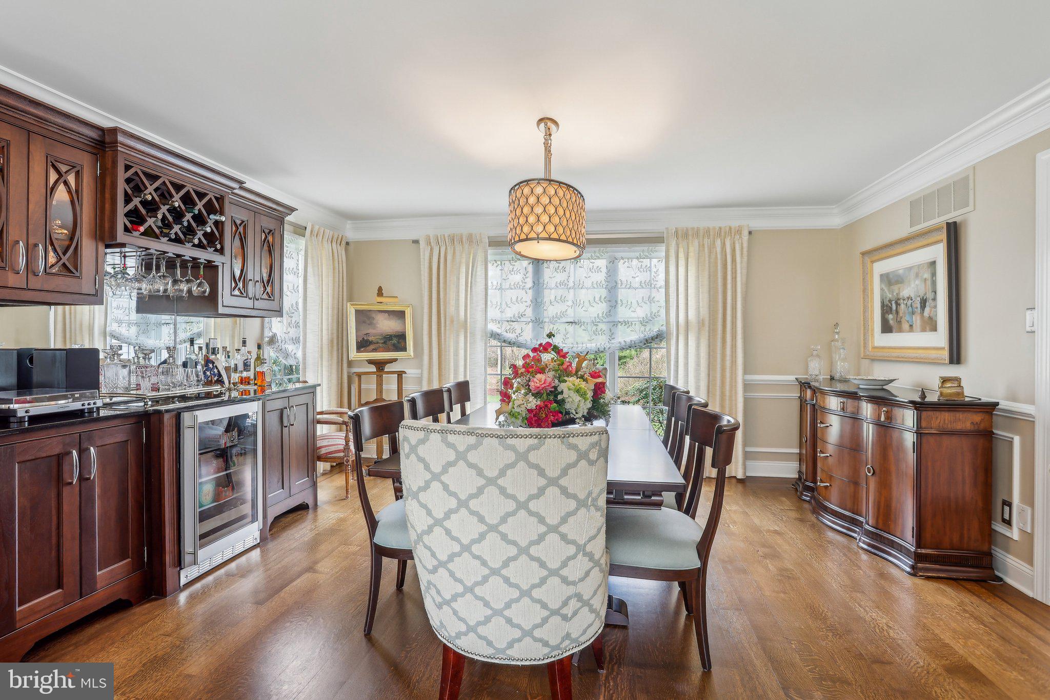 6 Stowe Drive Shamong, NJ 08088 - Photo 10 of 76 a view of a dining room with furniture window and wooden floor