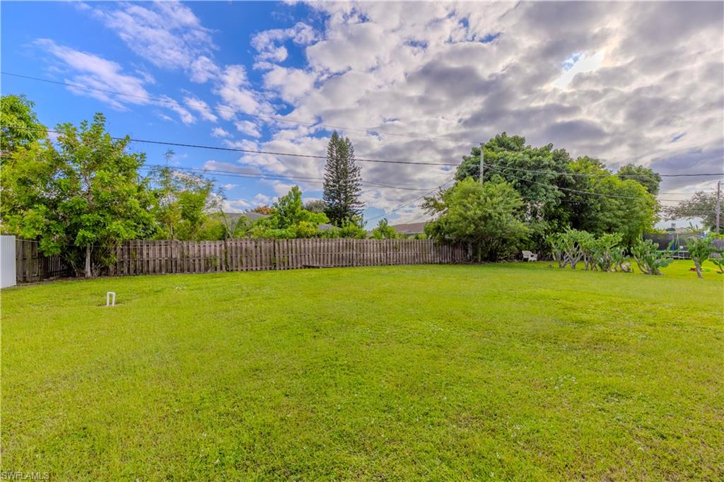 4484 30th Place Southwest Naples, FL 34116 - Photo 20 of 20 View of fenced backyard