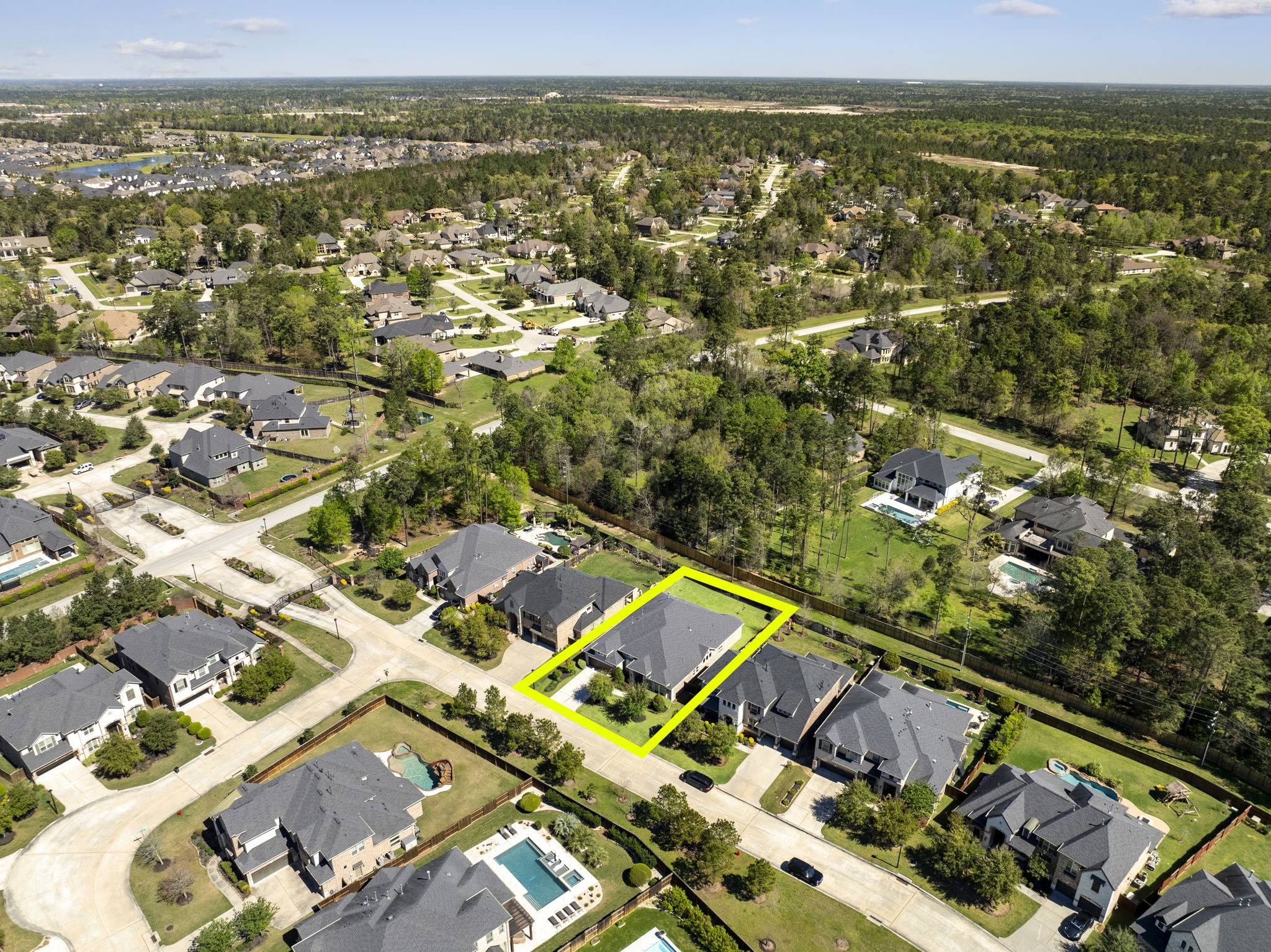 4115 Flagstone Pine Lane Spring, TX 77386 - Photo 38 of 40 You’ll love the feeling of being tucked away among the trees, enjoying the natural serenity that surrounds you. This subdivision also offers a variety of amenities designed to enhance your lifestyle, providing both comfort and convenience in a picturesque setting.