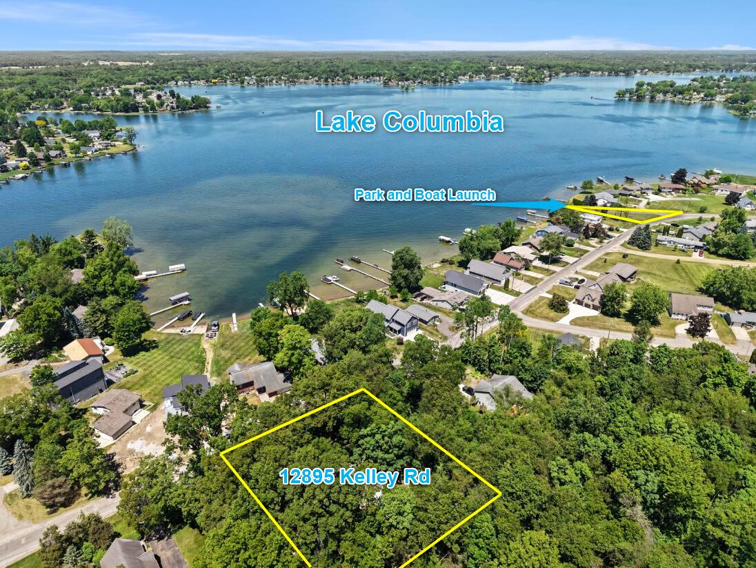 12895 Kelley Road Brooklyn, MI 49230 - Photo 3 of 42 Kelley Rd Aerial
