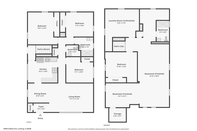 $264,900 | 18036 Oakley Avenue, Lansing, IL 60438