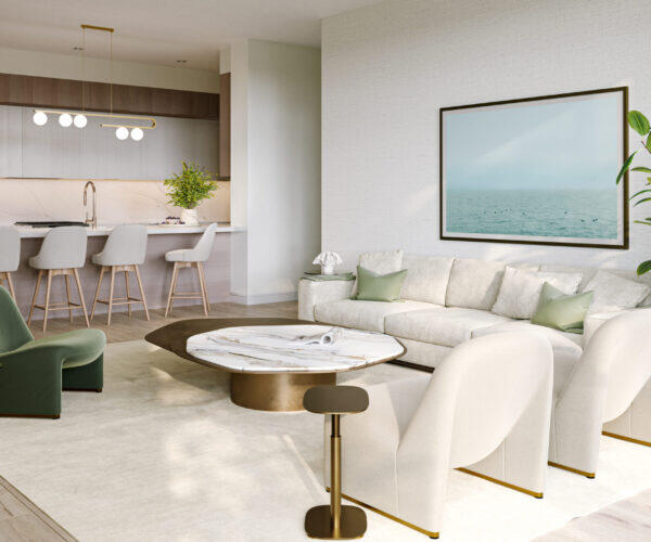 318 Southeast 5th Avenue, Unit D208 Delray Beach, FL 33483 - Photo 7 of 23 Onix living_kitchen-scaled-600x500