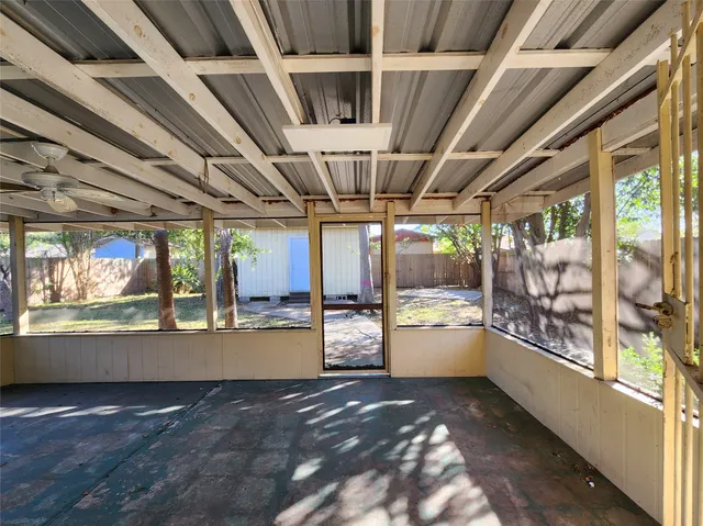 a view of a storage & utility room