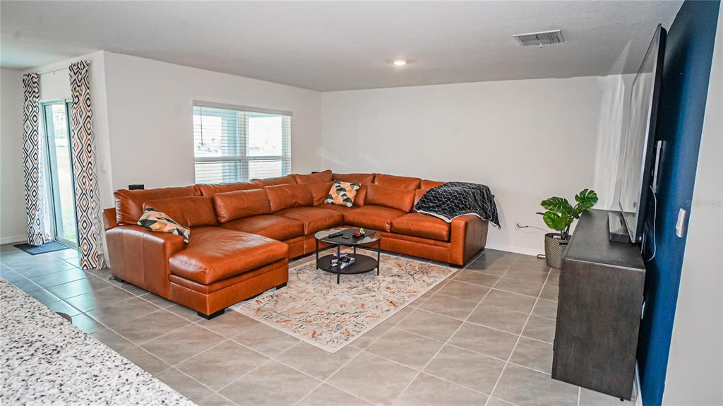 13253 Mylion Way Spring Hill, FL 34610 - Photo 7 of 31 a living room with furniture rug and a potted plant