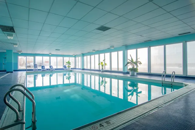 a view of a city from a terrace