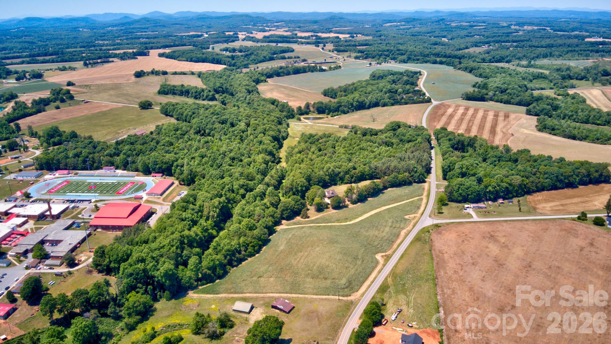 0 Jennings Road Olin, NC 28660 - Photo 19 of 33 an aerial view of a house with a garden