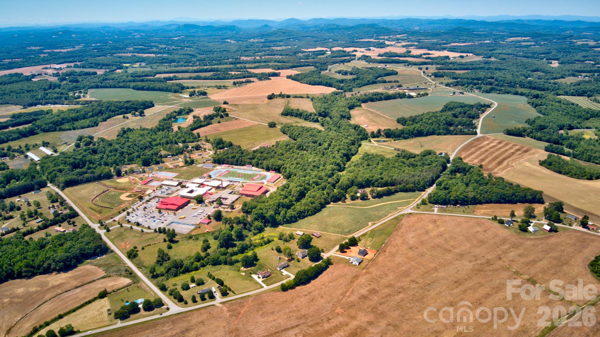 0 Jennings Road Olin, NC 28660 - Photo 28 of 33 an aerial view of residential houses with outdoor space
