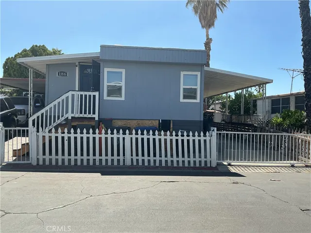 a view of a house with a roof deck