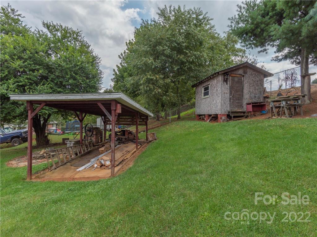 155 Substation Road Canton, NC 28716 - Photo 19 of 28 a view of a house with backyard