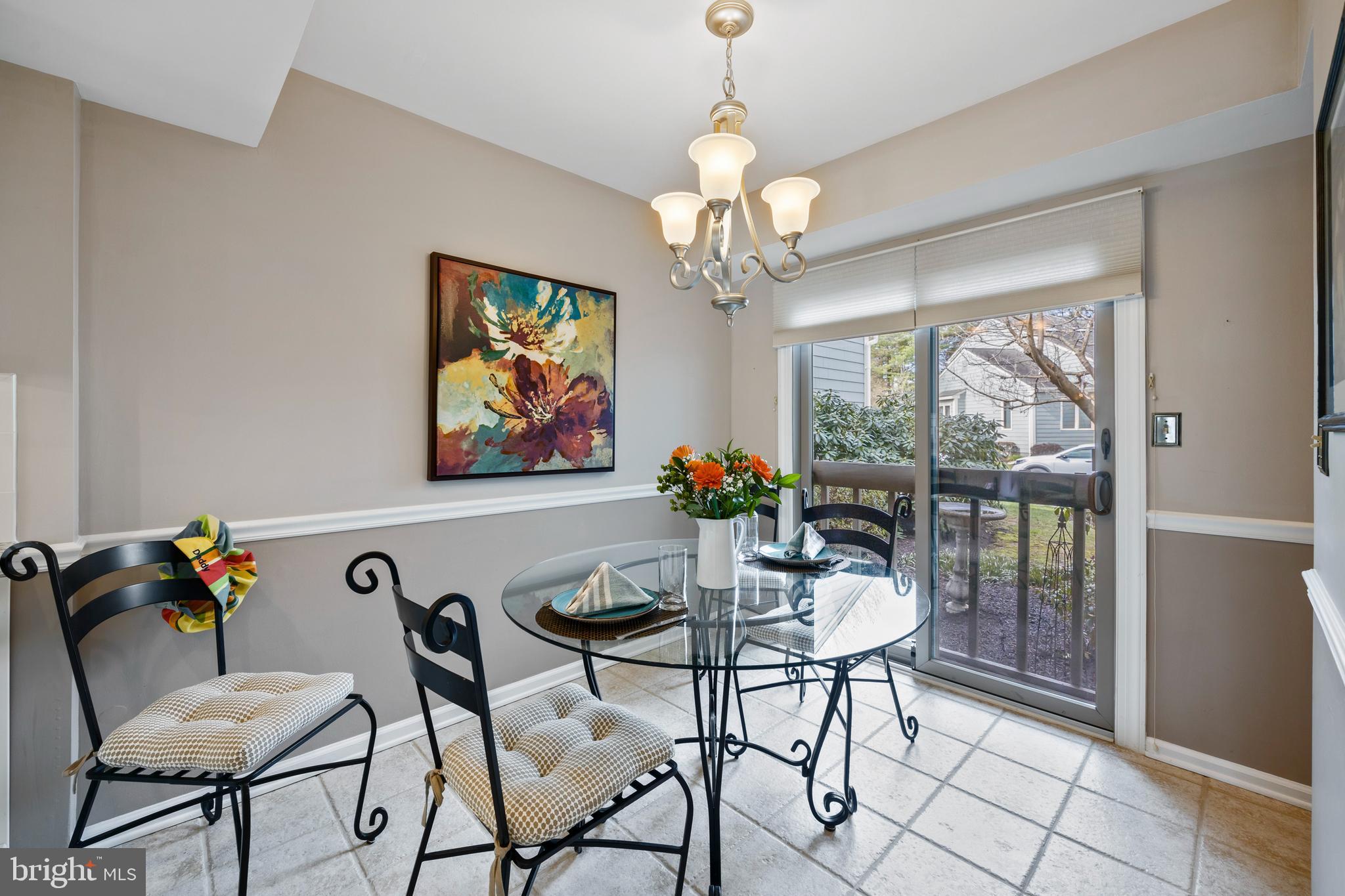 5 Harrison Road West, Unit 5 West Chester, PA 19380 - Photo 17 of 37 Breakfast Room with view to garden alcove
