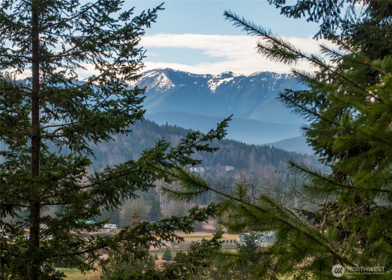 193 Springwater Lane Sequim, WA 98382 - Photo 4 of 40 a view of lake with mountain