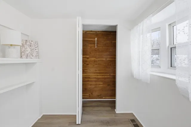 a view of front door