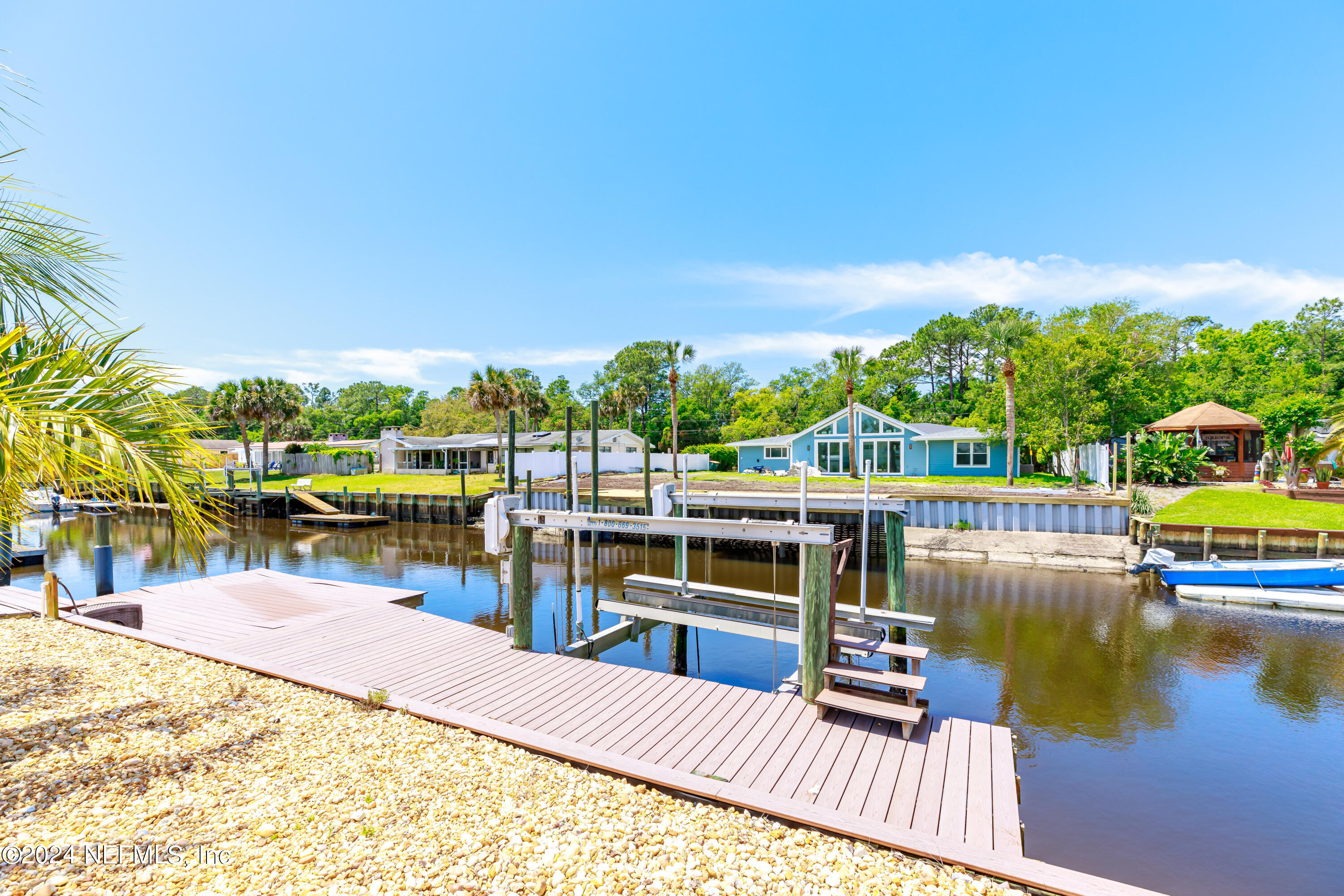 3336 Palm Island Road Jacksonville, FL 32250 - Photo 51 of 67 Dock / Boat Lift
