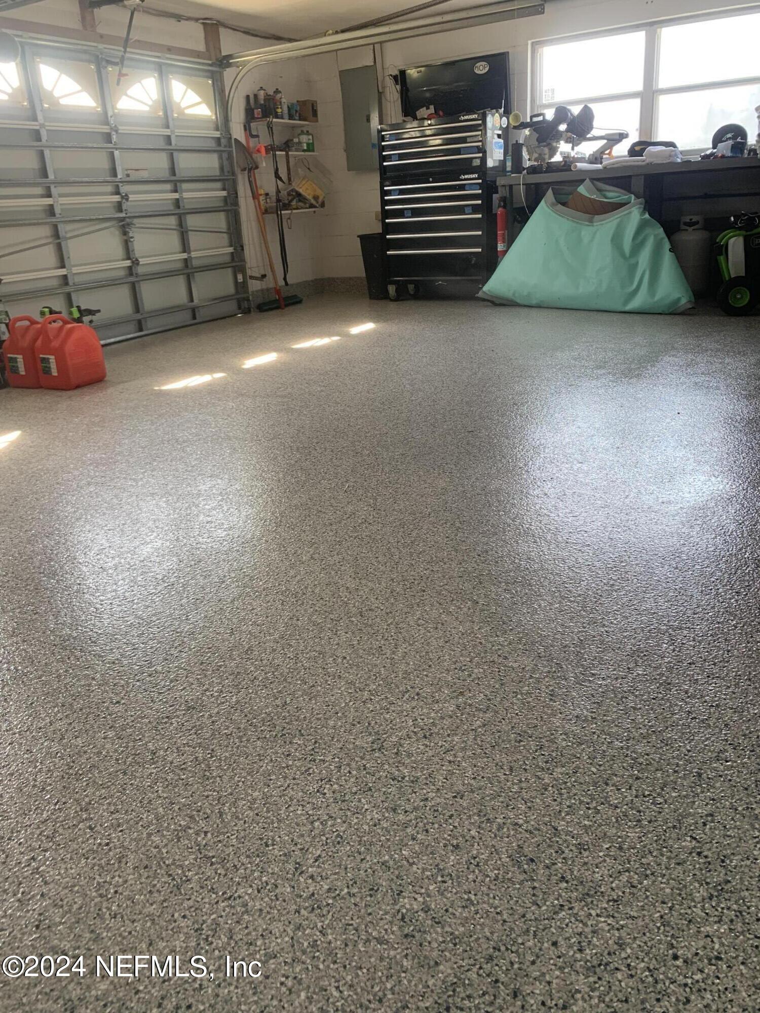 3336 Palm Island Road Jacksonville, FL 32250 - Photo 61 of 67 New Garage Floor