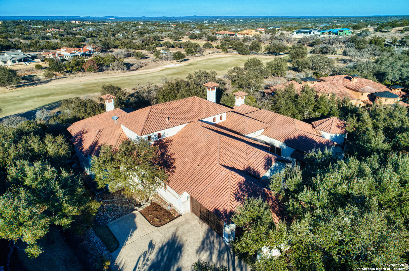 211 Augusta Boerne, TX 78006 - Photo 8 of 59 an aerial view of residential houses with outdoor space and trees