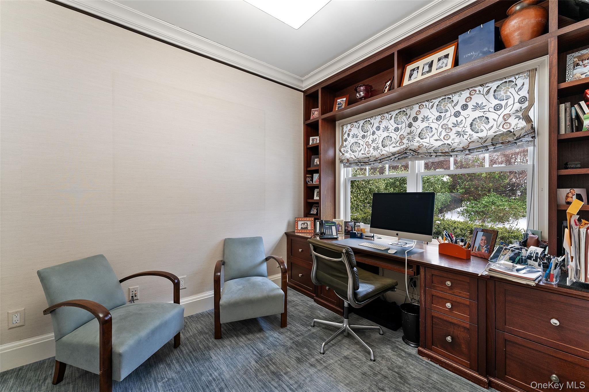 35 Eton Road Scarsdale, NY 10583 - Photo 16 of 43 Office with custom built in cabinetry or bedroom on first floor