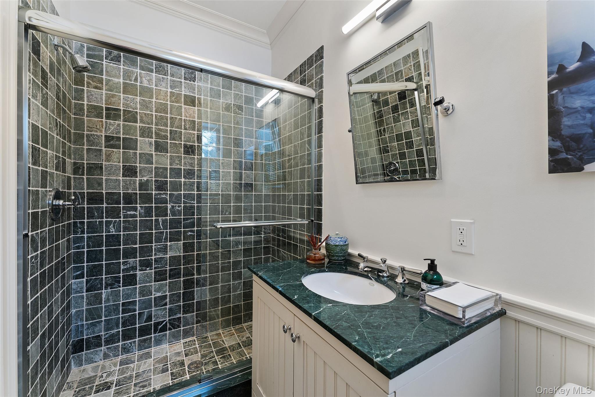 35 Eton Road Scarsdale, NY 10583 - Photo 17 of 43 First floor full bathroom ideal for pool