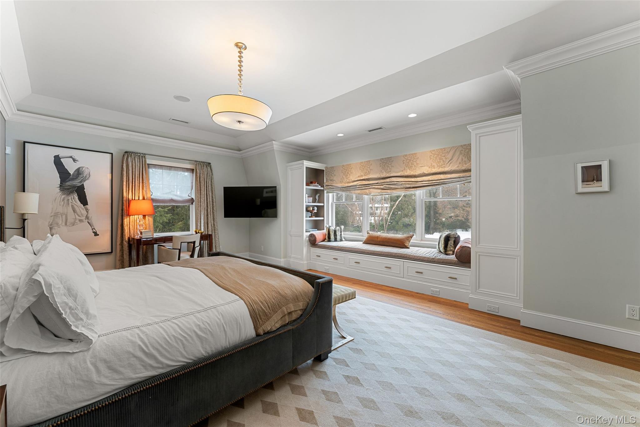 35 Eton Road Scarsdale, NY 10583 - Photo 19 of 43 Primary suite with tray ceilings