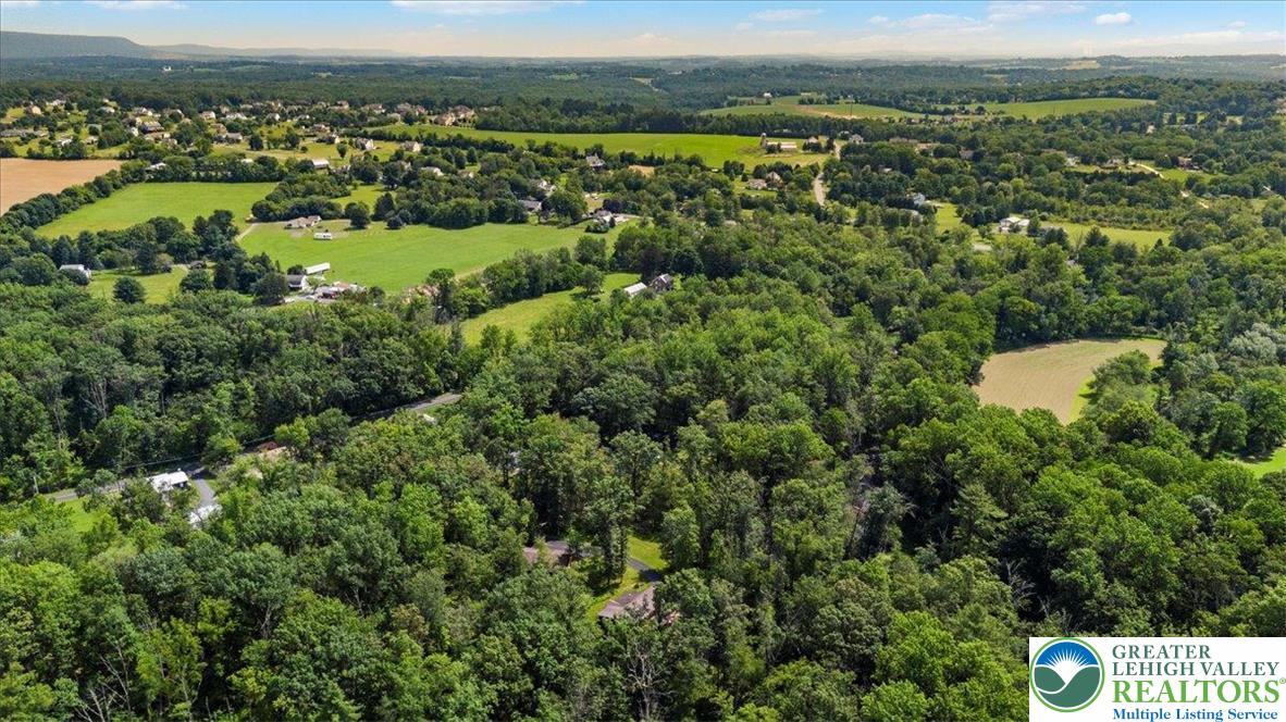 207 West Douglasville Road Nazareth, PA 18064 - Photo 29 of 73 an aerial view of a residential houses with outdoor space and trees