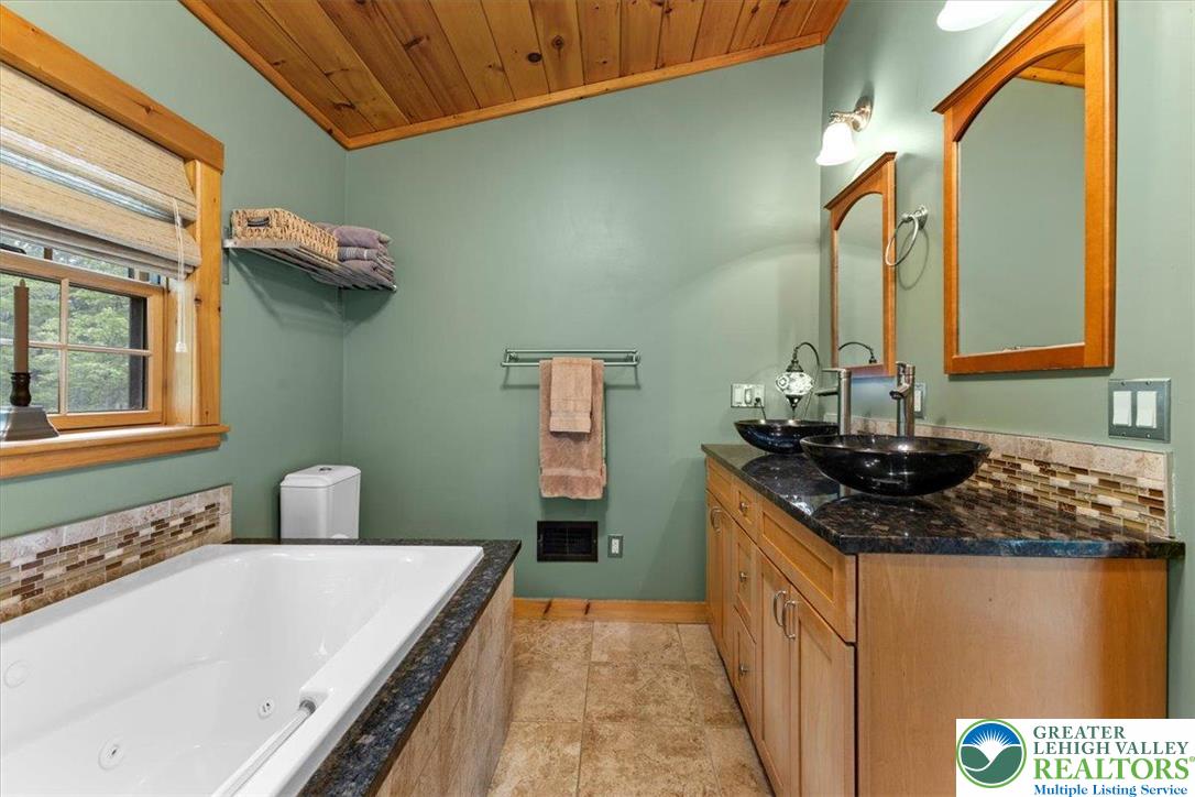 207 West Douglasville Road Nazareth, PA 18064 - Photo 47 of 73 a bathroom with a sink and a mirror