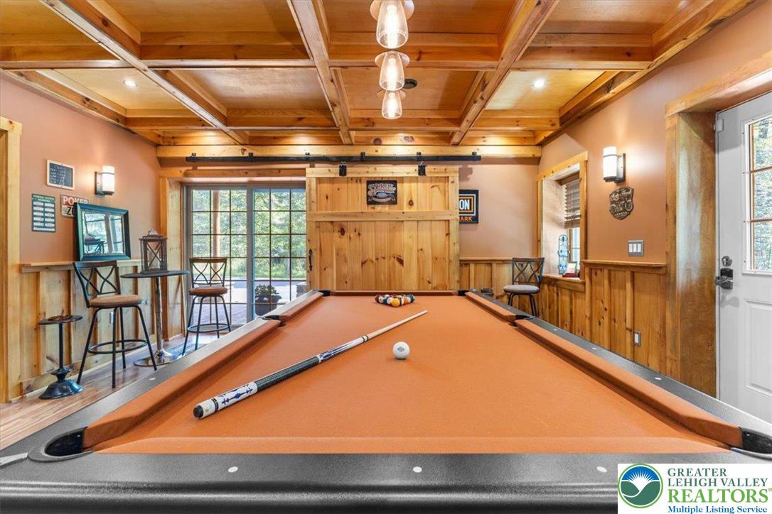 207 West Douglasville Road Nazareth, PA 18064 - Photo 54 of 73 a room with pool table and windows