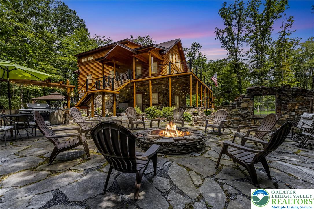 207 West Douglasville Road Nazareth, PA 18064 - Photo 66 of 73 a view of a chairs and table in the patio
