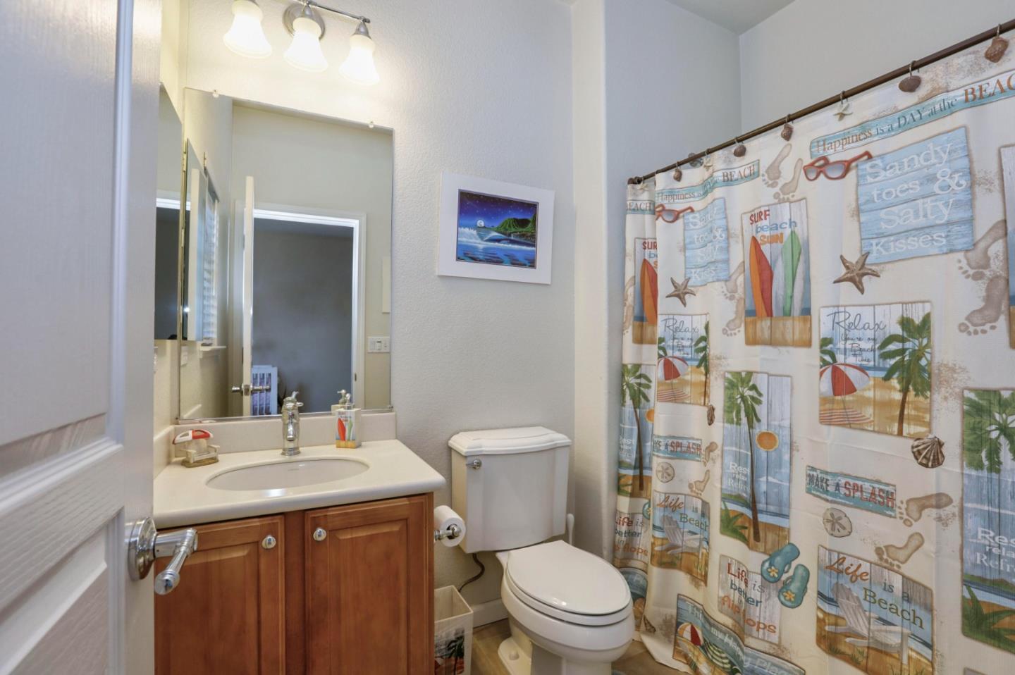 907 Rancho Place San Jose, CA 95126 - Photo 31 of 50 a bathroom with a sink toilet and shower