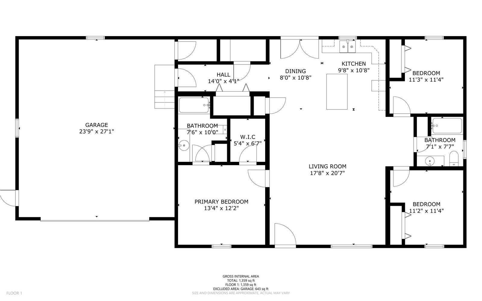 11 Chestnut Street Unity, ME 04988 - Photo 33 of 33 Floor plan