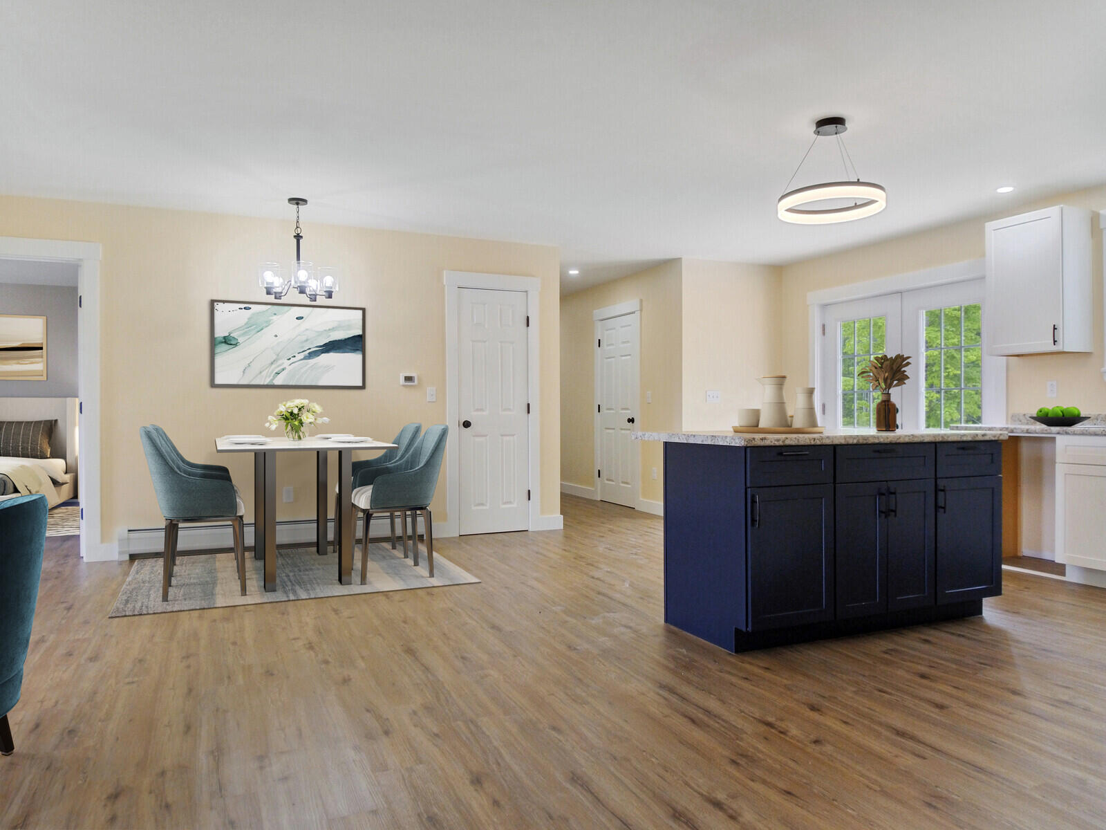 11 Chestnut Street Unity, ME 04988 - Photo 12 of 33 Kitchen to garage furnished