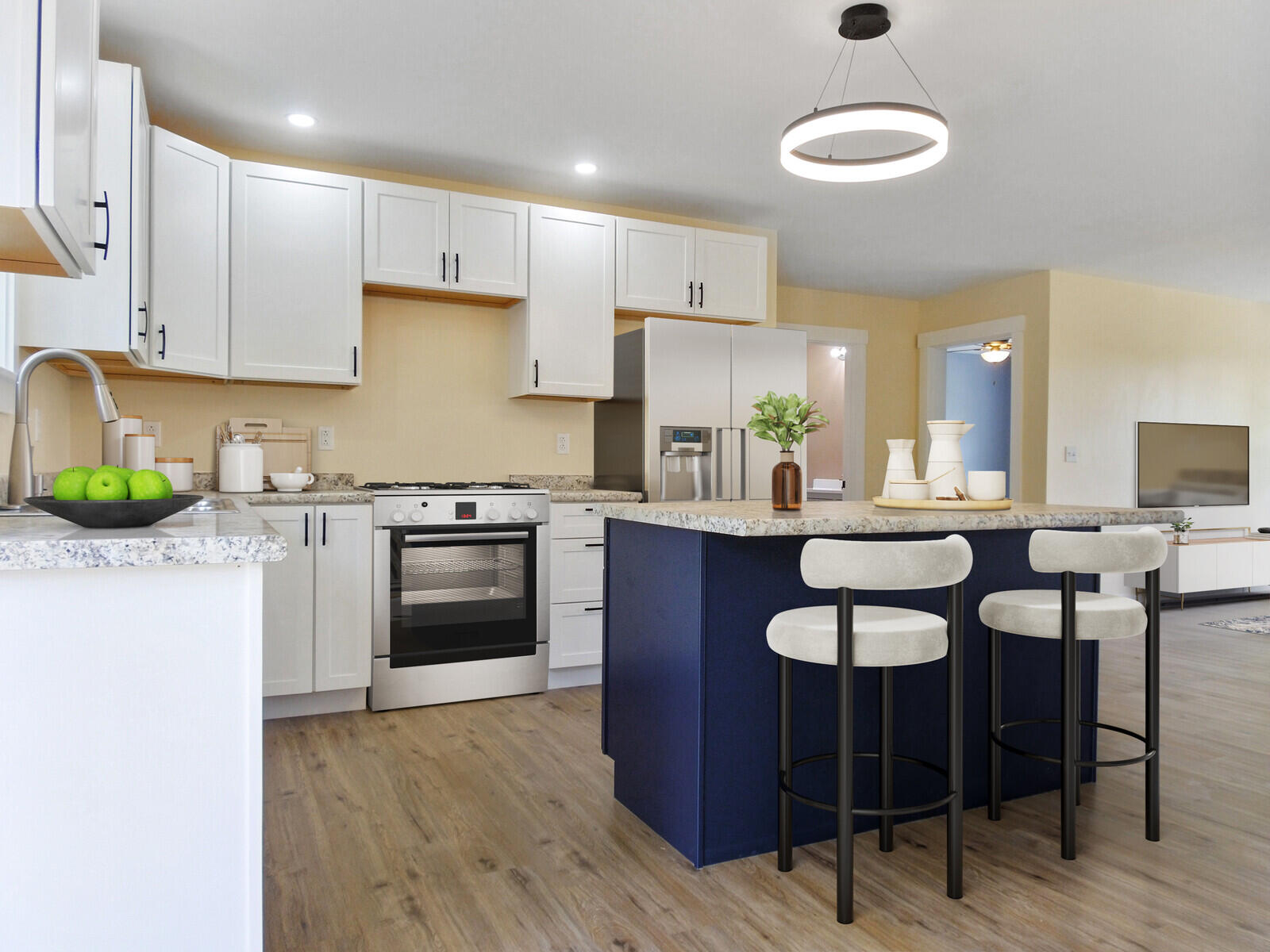 11 Chestnut Street Unity, ME 04988 - Photo 14 of 33 Kitchen furnished