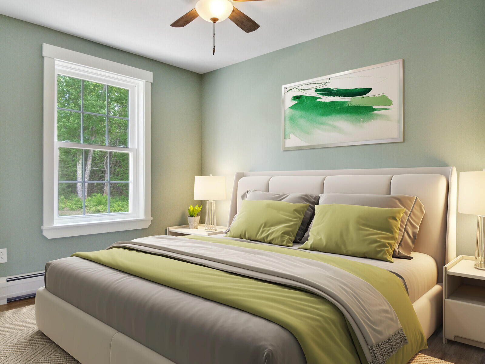 11 Chestnut Street Unity, ME 04988 - Photo 17 of 33 Bedroom 2 furnished