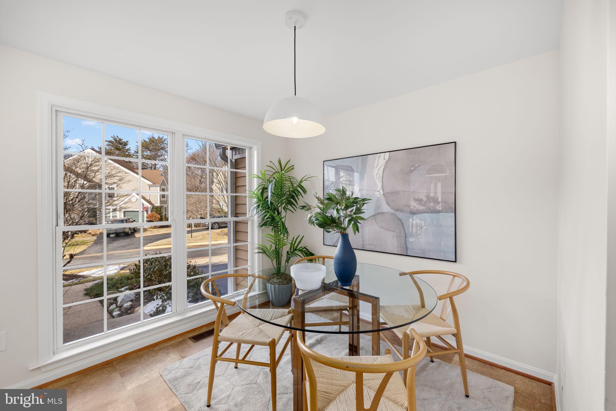 1509 Deer Point Way Reston, VA 20194 - Photo 12 of 50 Breakfast nook with Large Windows