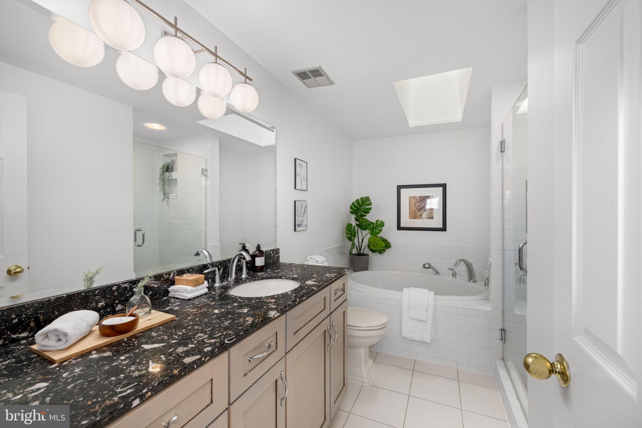 1509 Deer Point Way Reston, VA 20194 - Photo 22 of 50 Updated Primary Bathroom