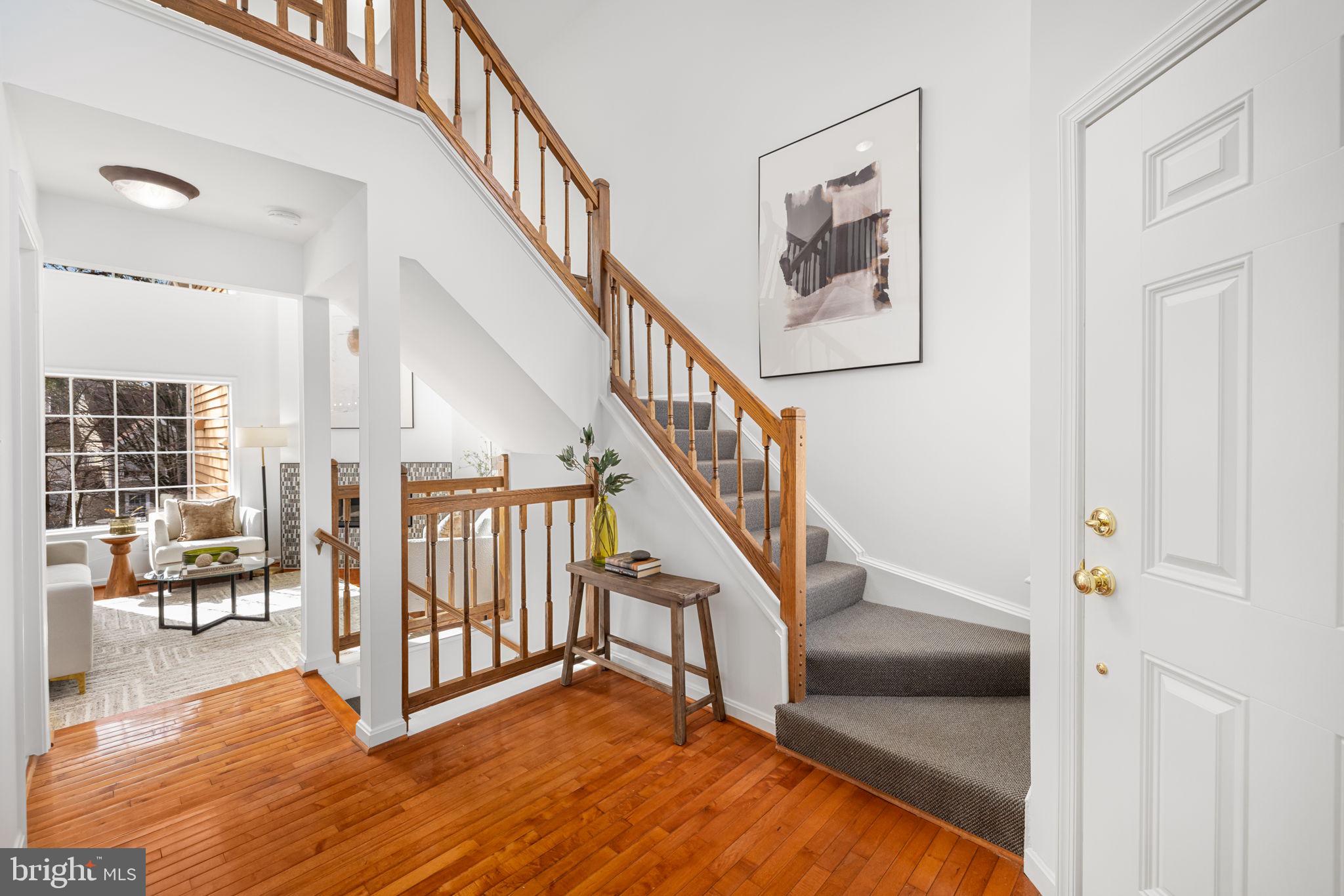 1509 Deer Point Way Reston, VA 20194 - Photo 38 of 50 Open Staircase leading to Lower Level