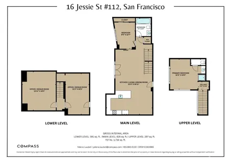 $1,295,000 | 16 Jessie, Unit 112, San Francisco, CA 94105