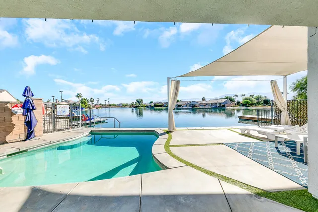 a outdoor space with lots of trees