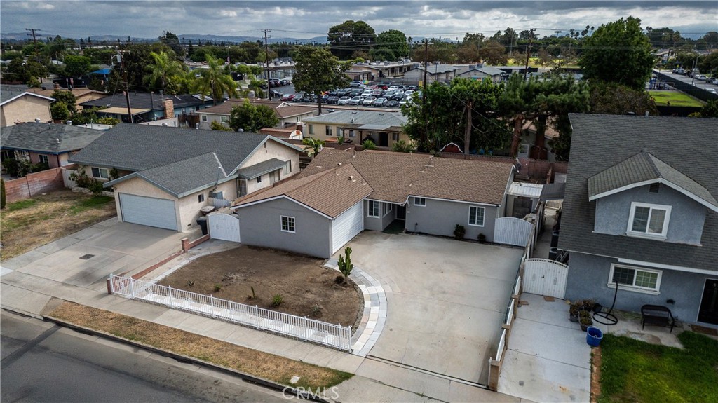 728 Geneva Street Anaheim, CA 92801 - Photo 21 of 24 an aerial view of residential houses with outdoor space