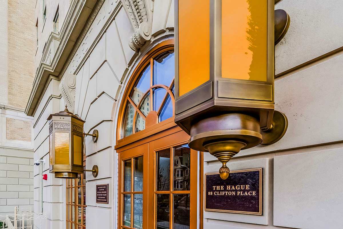 88 Clifton Place, Unit 201 Jersey City, NJ 07304 - Photo 8 of 10 a street sign on a street corner