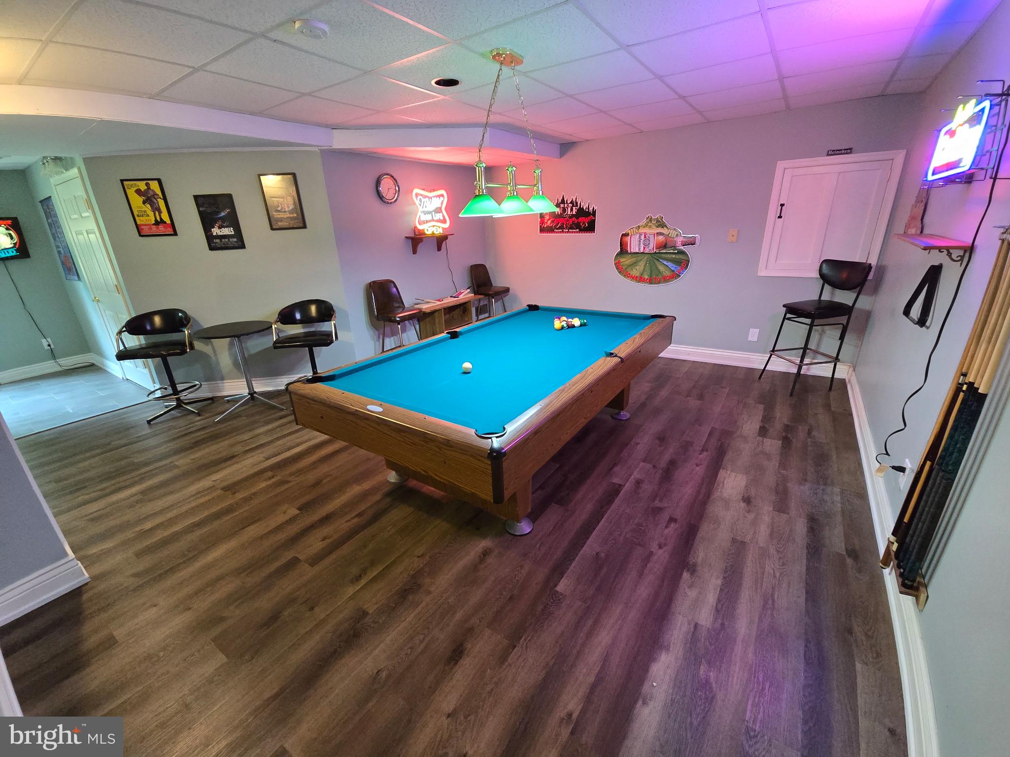 444 Valleybrook Road Media, PA 19063 - Photo 36 of 46 Basement/Pool Table