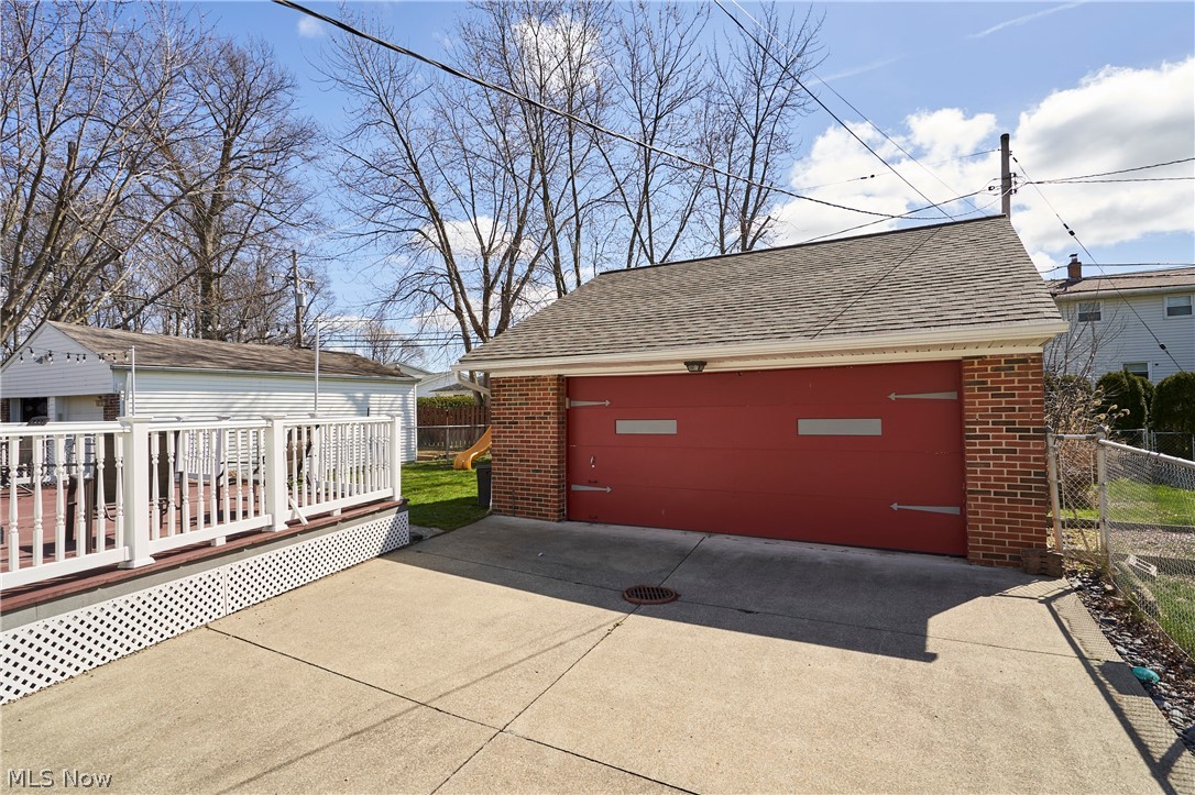 28322 Forest Road Willowick, OH 44095 - Photo 4 of 32 View of garage