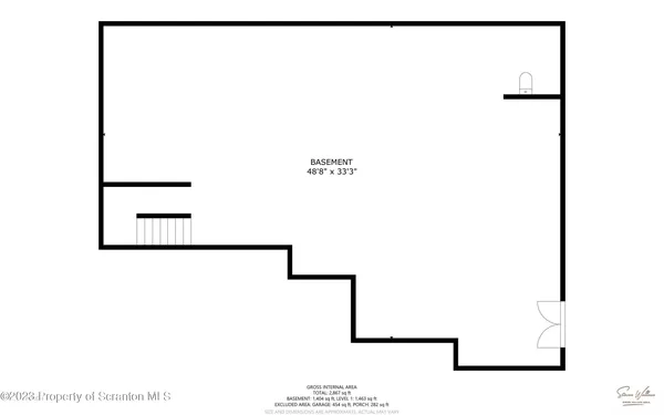 a view of parking area