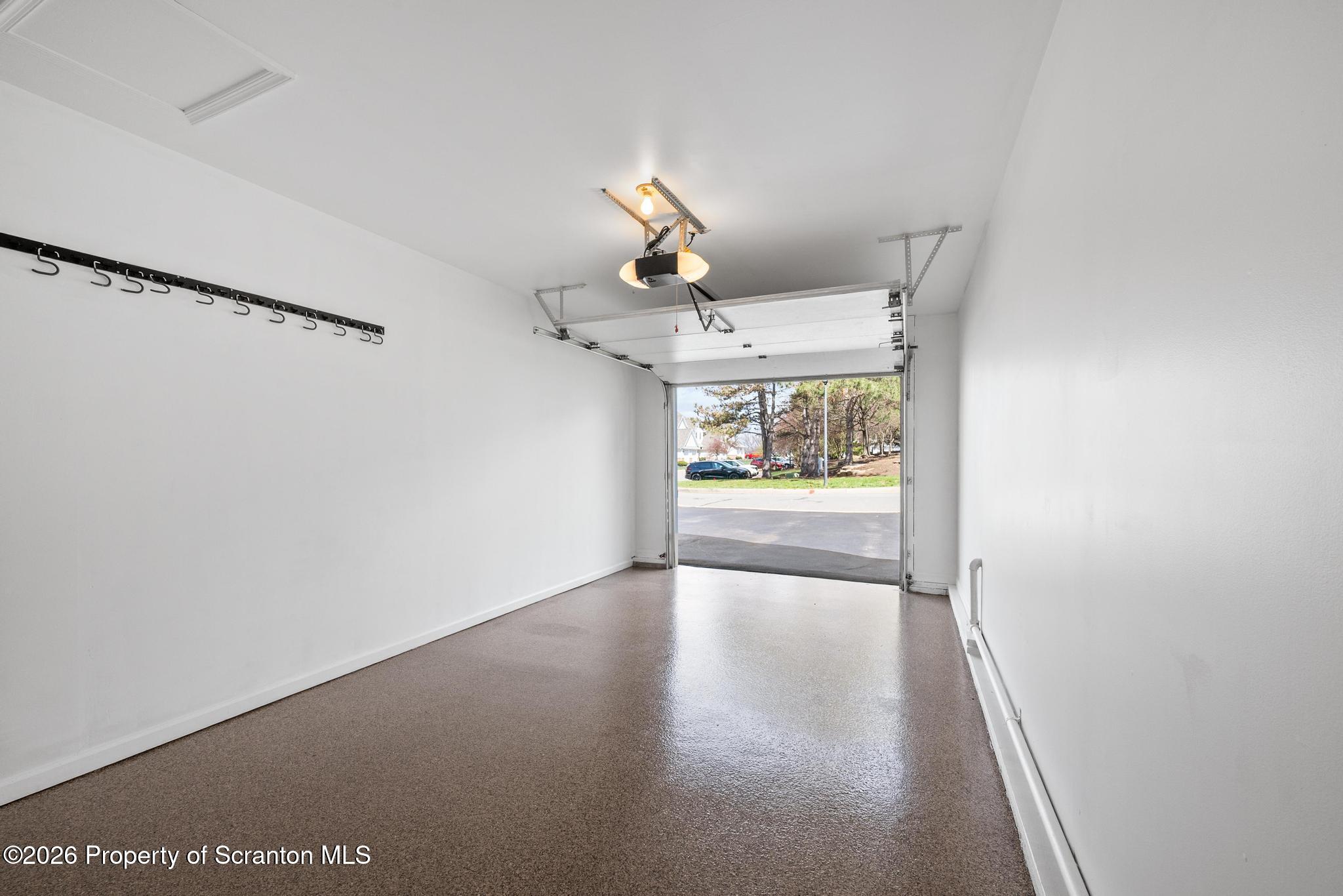 202 Thackeray Cl Moosic, PA 18507 - Photo 26 of 51 Epoxy Floor 1 Car Garage