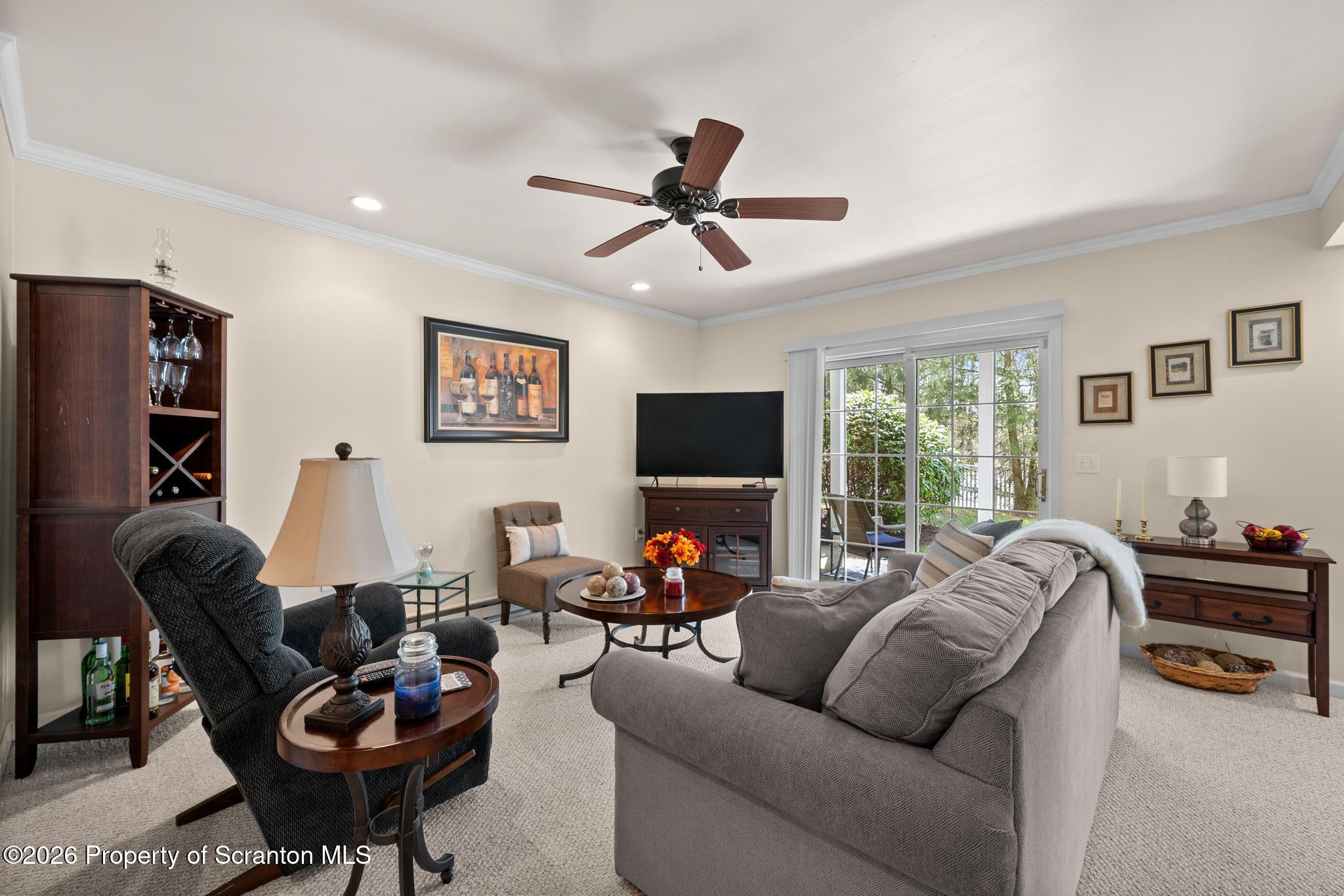 202 Thackeray Cl Moosic, PA 18507 - Photo 38 of 51 Lower Level Family Room