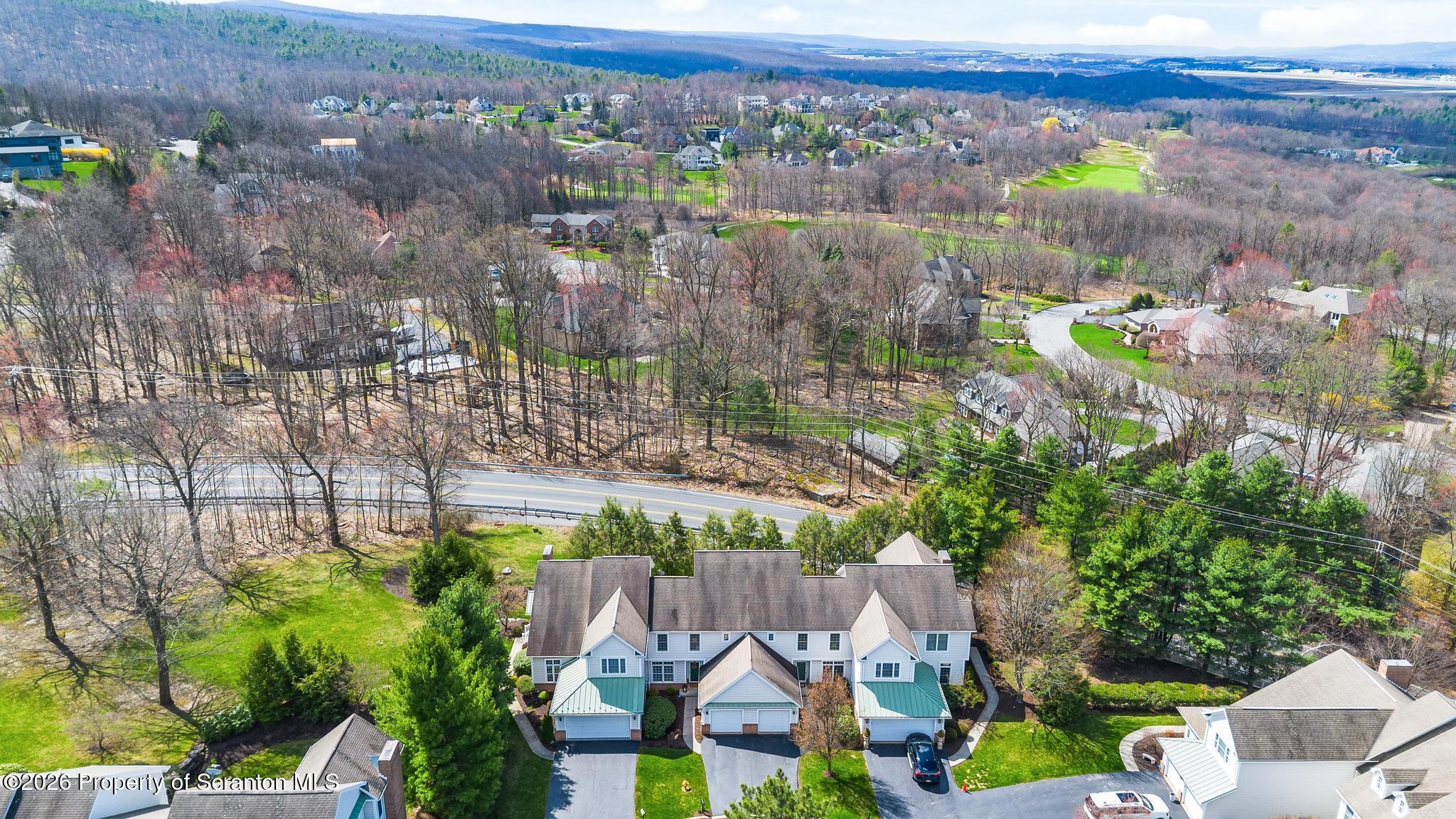 202 Thackeray Cl Moosic, PA 18507 - Photo 4 of 51 West View over 202 Thackeray Cl