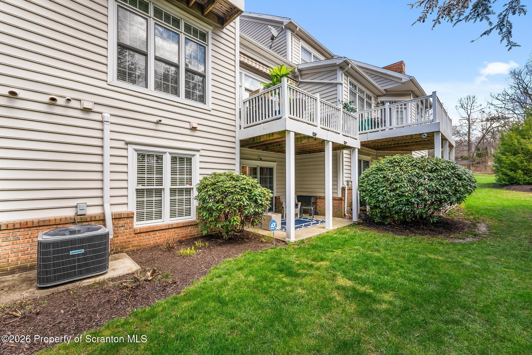 202 Thackeray Cl Moosic, PA 18507 - Photo 47 of 51 Rear of 202 Thackeray Close