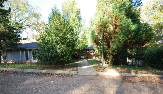 125 Cheek Road Nashville, TN 37205 - Photo 3 of 6 View of the back, the gravel road is part of the back yard.