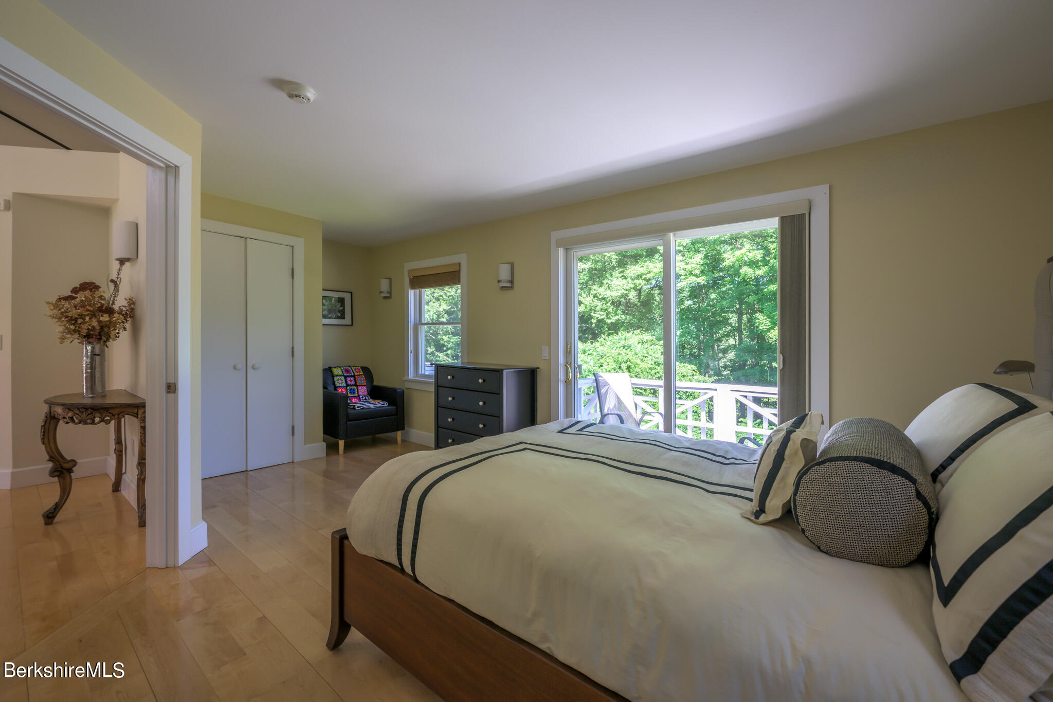176 West Center Road West Stockbridge, MA 01266 - Photo 50 of 57 a bedroom with a bed and a large window