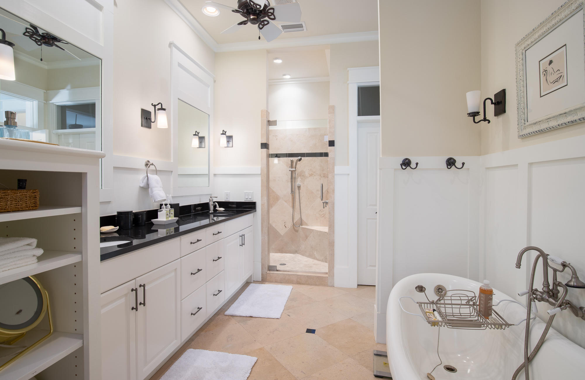 41 Beachcomber Lane Inlet Beach, FL 32461 - Photo 11 of 35 a large white kitchen with a sink and cabinets